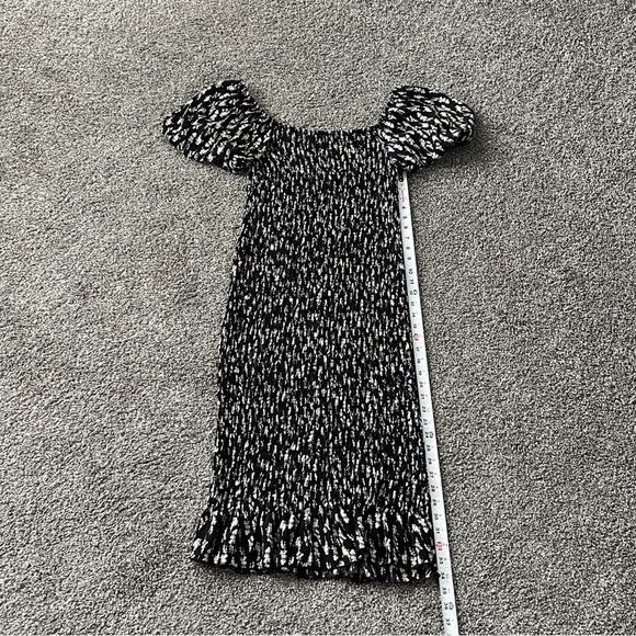 Trixxi Black and White Floral Dress Size M - Picture 5 of 7